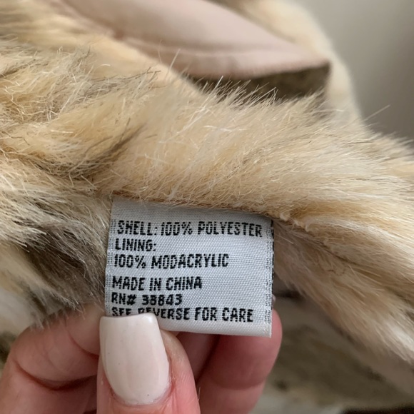 Women’s faux suede coat - Picture 5 of 5